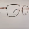 Men Women Aviator Geometric Metal Blackgold Large Eyeglasses Efagmul1 003 by Eye9 Optics