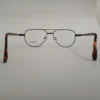 Men Women Aviator Geometric Metal Blackgoldleopard Medium Eyeglasses Efagmum2 05 by Eye9 Optics