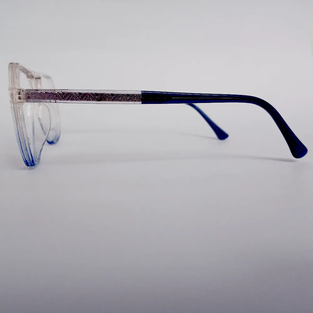 Men Women Aviator Oval Acetate Transparentblue Medium Eyeglasses Efaopum3 04 by Eye9 Optics