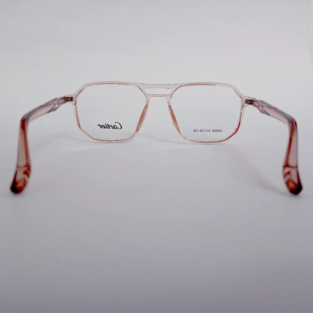 Men Women Aviator Oval Acetate Transparentbrown Medium Eyeglasses Efaopum2 05 by Eye9 Optics