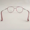 Men Women Aviator Oval Metal Acetate Pinksilver Medium Eyeglasses Efaompus1 05 by Eye9 Optics
