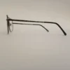 Men Women Aviator Oval Metal Blackgrey Medium Eyeglasses Efaomum4 04 by Eye9 Optics