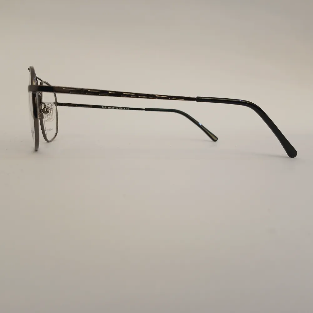 Men Women Aviator Oval Metal Blackgrey Medium Eyeglasses Efaomum4 04 by Eye9 Optics