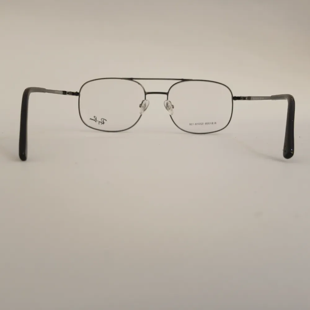 Men Women Aviator Oval Metal Blackgrey Medium Eyeglasses Efaomum4 05 by Eye9 Optics