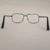 Men Women Aviator Oval Metal Blacksilver Medium Eyeglasses Efaomum3 05 by Eye9 Optics