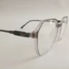 Men Women Geometric Acetate Metal Transparentgrey Medium Eyeglasses Efgpmum1 03 by Eye9 Optics