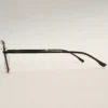 Men Women Geometric Metal Acetate Transparentblack Medium Eyeglasses Efgmpum3 04 by Eye9 Optics