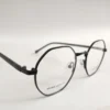 Men Women Geometric Metal Black Small Eyeglasses Efgmus1 03 by Eye9 Optics