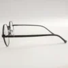 Men Women Geometric Metal Black Small Eyeglasses Efgmus1 04 by Eye9 Optics