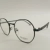 Men Women Geometric Metal Black Small Eyeglasses Efgmus1 07 by Eye9 Optics