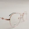 Men Women Geometric Oval Metal Rosegold Medium Eyeglasses Efgomum1 02 by Eye9 Optics