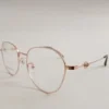 Men Women Geometric Oval Metal Rosegold Medium Eyeglasses Efgomum1 03 by Eye9 Optics