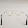 Men Women Geometric Oval Metal Rosegold Medium Eyeglasses Efgomum1 05 by Eye9 Optics