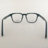 Men Women Geometric Square Acetate Matteblue Medium Eyeglasses Efgspum2 005 by Eye9 Optics