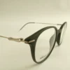 Men Women Oval Acetate Metal Blackgold Small Eyeglasses Efopmus1 03 by Eye9 Optics