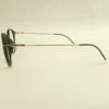 Men Women Oval Acetate Metal Blackgold Small Eyeglasses Efopmus1 04 by Eye9 Optics