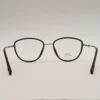 Men Women Oval Metal Acetate Blacksilver Large Eyeglasses Efompul1 05 by Eye9 Optics