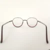 Men Women Oval Metal Acetate Bronzebrown Medium Eyeglasses Efompum2 005 by Eye9 Optics