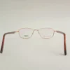 Men Women Oval Metal Goldbrown Medium Eyeglasses Efomum6 05 by Eye9 Optics