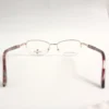 Men Women Oval Metal Halfrim Gold Medium Eyeglasses Ehomum3 05 by Eye9 Optics