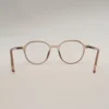Men Women Oval Metal Transparentbrown Medium Eyeglasses Efopum1 05 by Eye9 Optics