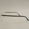 Men Women Rectangle Acetate Metal Transparentblack Medium Eyeglasses Efspmum2 04 by Eye9 Optics
