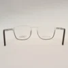 Men Women Rectangle Acetate Transparentblack Medium Eyeglasses Efspum2 05 by Eye9 Optics