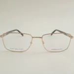 Men Women Rectangle Metal Acetate Goldbrown Medium Eyeglasses Efsmpum3 01 by Eye9 Optics