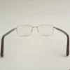 Men Women Rectangle Metal Acetate Goldbrown Medium Eyeglasses Efsmpum3 05 by Eye9 Optics