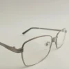 Men Women Rectangle Metal Acetate Greyblack Medium Eyeglasses Efsmpum1 03 by Eye9 Optics