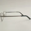 Men Women Rectangle Metal Acetate Greyblack Medium Eyeglasses Efsmpum1 04 by Eye9 Optics