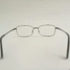 Men Women Rectangle Metal Acetate Greyblack Medium Eyeglasses Efsmpum1 05 by Eye9 Optics