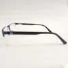 Men Women Rectangle Metal Acetate Halfrim Blueblack Large Eyeglasses Ehsmpul4 04 by Eye9 Optics