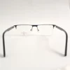 Men Women Rectangle Metal Acetate Halfrim Blueblack Large Eyeglasses Ehsmpul4 05 by Eye9 Optics