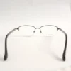 Men Women Rectangle Metal Acetate Halfrim Bronzeblack Medium Eyeglasses Ehsmpum3 05 by Eye9 Optics