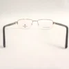 Men Women Rectangle Metal Acetate Halfrim Goldbrownblack Medium Eyeglasses Ehsmpum4 05 by Eye9 Optics