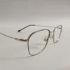 Men Women Rectangle Metal Blacksilver Medium Eyeglasses Efsmum1 03 by Eye9 Optics