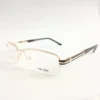 Men Women Rectangle Metal Halfrim Goldblack Large Eyeglasses Ehsmul1 02 by Eye9 Optics