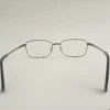Men Women Rectangle Metal Silver Large Eyeglasses Efsmul1 005 by Eye9 Optics
