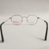 Men Women Round Metal Silver Medium Eyeglasses Efomum2 05 by Eye9 Optics