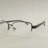 Women Cateye Metal Halfrim Black Medium Eyeglasses Ehcmwm1 02 by Eye9 Optics