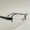 Women Cateye Metal Halfrim Black Medium Eyeglasses Ehcmwm1 03 by Eye9 Optics