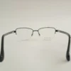 Women Cateye Metal Halfrim Black Medium Eyeglasses Ehcmwm1 05 by Eye9 Optics