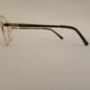 Men Women Aviator Geometric Metal Blackgold Large Eyeglasses Efagmul3 09 by Eye9 Optics