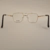 Men Women Aviator Geometric Metal Blackgold Large Eyeglasses Efagmul3 10 by Eye9 Optics