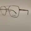 Men Women Aviator Geometric Metal Blacksilver Large Eyeglasses Efagmul3 02 by Eye9 Optics