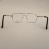 Men Women Aviator Geometric Metal Blacksilver Large Eyeglasses Efagmul3 05 by Eye9 Optics