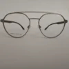 Men Women Aviator Geometric Metal Silver Medium Eyeglasses Efagomum1 01 by Eye9 Optics