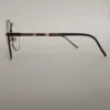 Men Women Aviator Metal Halfrim Brownbronze Large Eyeglasses Ehaomul1 04 by Eye9 Optics