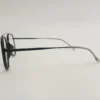 Men Women Aviator Oval Metal Acetate Black Medium Eyeglasses Efaompus2 04 by Eye9 Optics